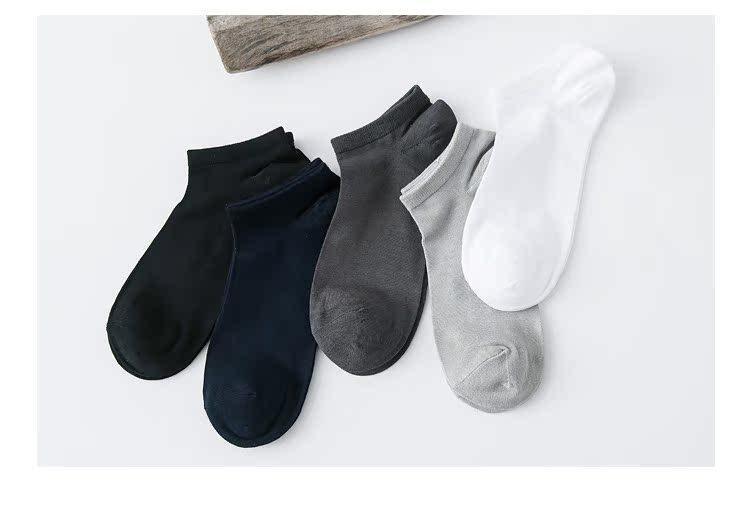 Sản phẩm màu đỏ giữa mùa, vớ ngắn, nam, vớ cắt thấp, sợi tre, thoáng khí, mùa hè, khử mùi, kháng khuẩn, vớ nông, vớ thuyền, nam tất xỏ ngón
